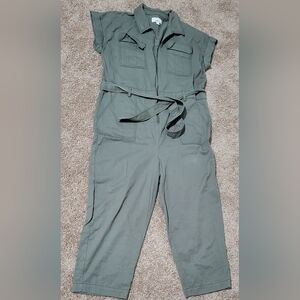 Short sleeve jumpsuit
